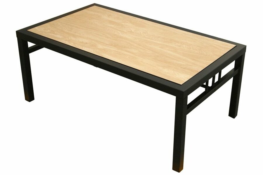 Metropolitan Coffee Table in Natural and Black