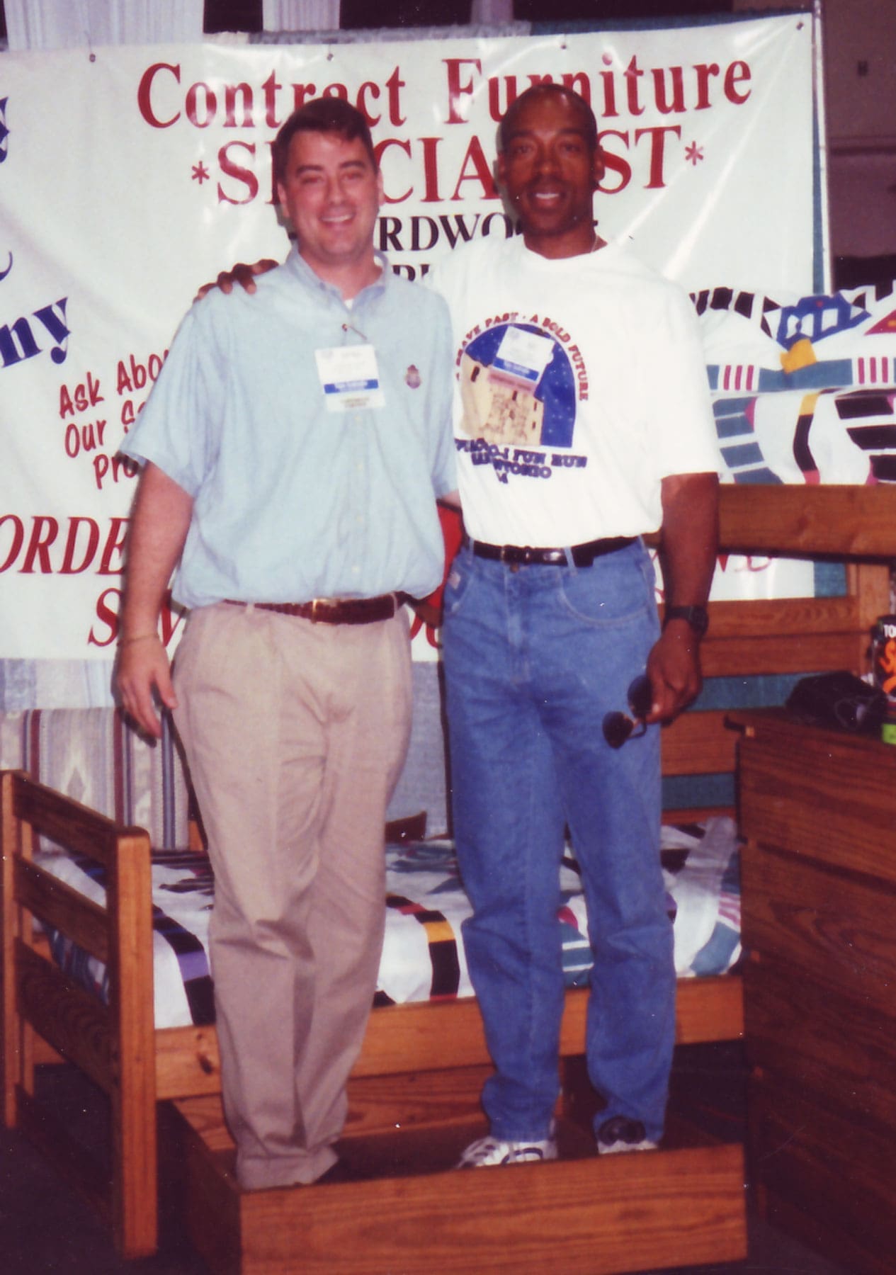 James Jannetides with Housing Director - Ed Jones of SIU