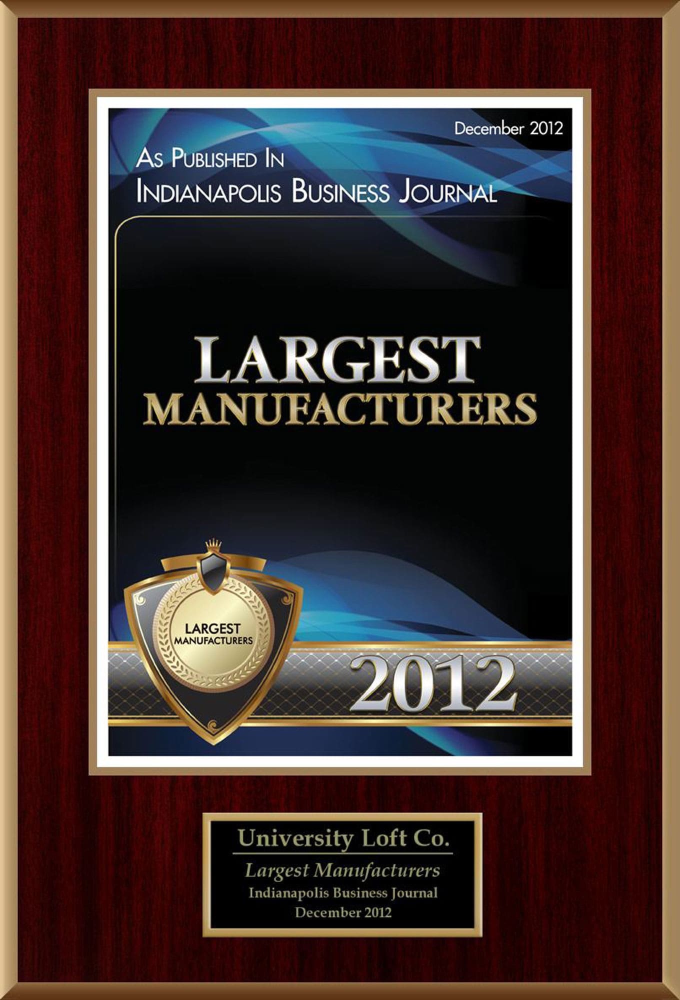 Largest Manufacturer