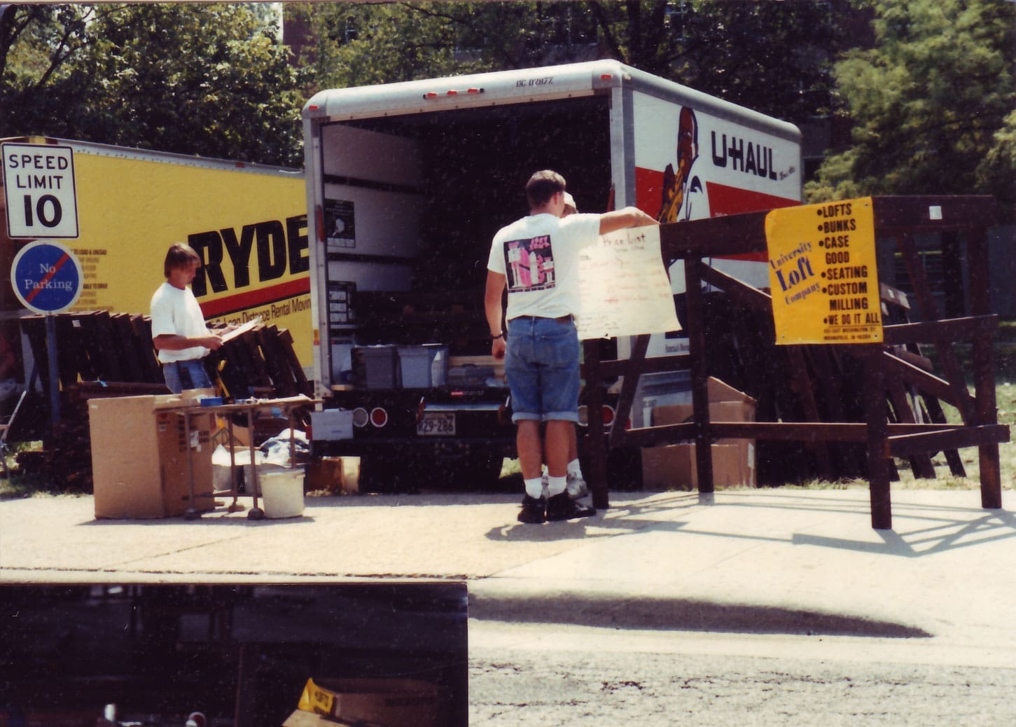 Selling out of Moving Trucks