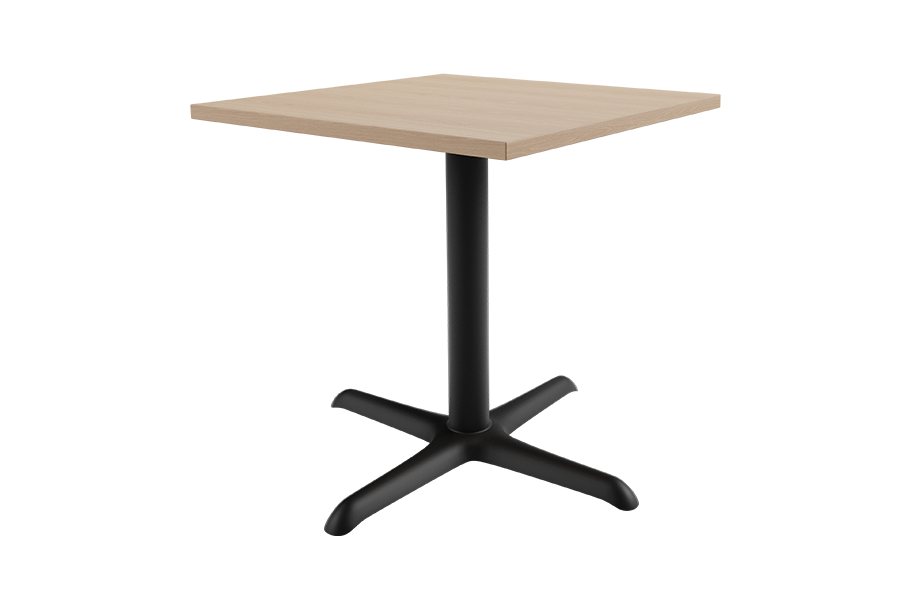 Square Pedestal Table – Standard Height – University Loft Company