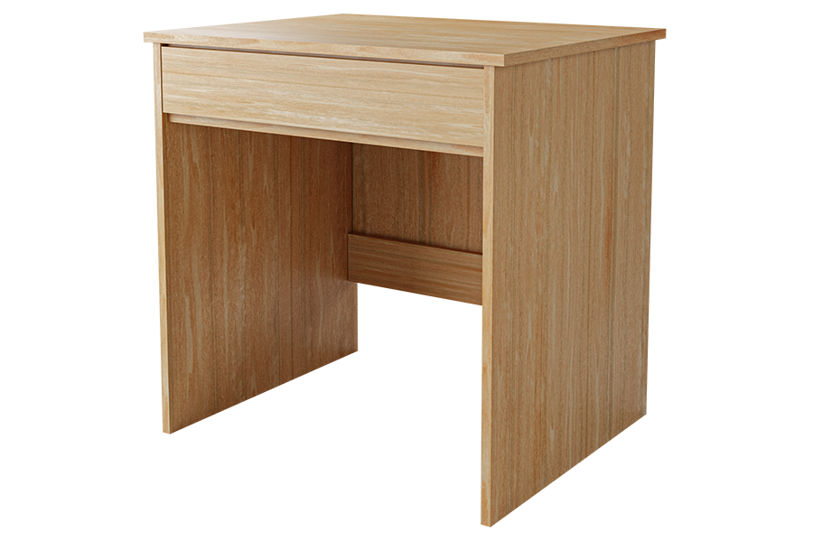 GSA Solid Wood Writing Desk with Laptop Drawer in Natural