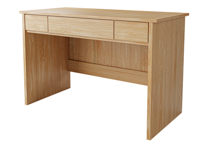 Solid Wood Series Writing Desk in Natural