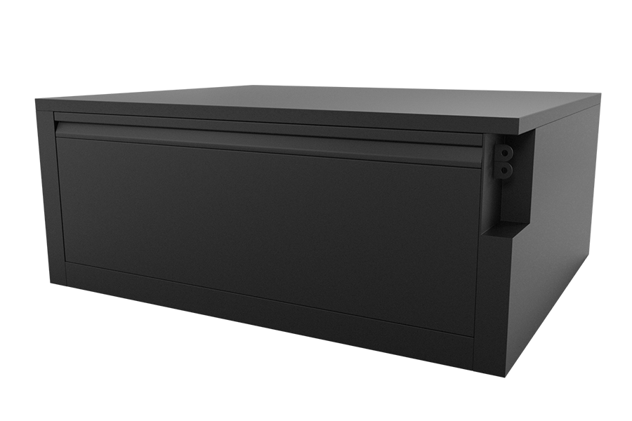 All metal GSA single drawer chest